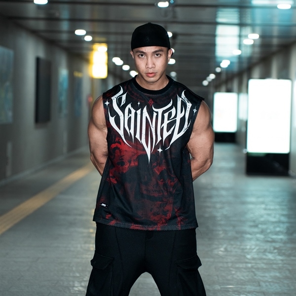 Insaint Tanktop - Bloodline Red - New
